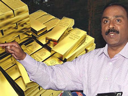 ಸಿಬಿಐ ದಾಳಿ: ಜನಾ ರೆಡ್ಡಿ ಮನೆಯಲ್ಲಿ 30 ಕೆಜಿ ಚಿನ್ನ ಪತ್ತೆ