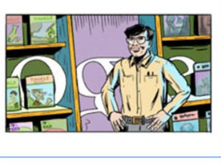 ಗೂಗಲ್ ಡೂಡ್ಲ್ ನಲ್ಲಿ ಕಾಮಿಕ್ಸ್ ಅಂಕಲ್ ಪೈ ಚಿತ್ರ