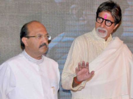 ಅಮಿತಾಭ್ ಬಚ್ಚನ್-ಅಮರ್ ಸಿಂಗ್ ಭೇಟಿ: ಎಲ್ಲರಲ್ಲಿ ಕುತೂಹಲ!