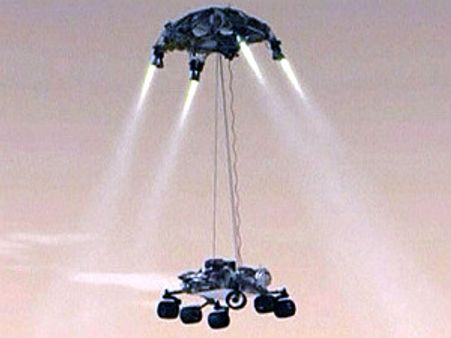 'ಕ್ಯೂರಿಯಾಸಿಟಿ' ಹಗ್ಗದಿಂದ ಮಂಗಳ ಗ್ರಹದ ಮೇಲೆ