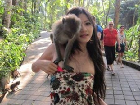 ಅಂಗನೆಯ ಸ್ತನ ತಡಕಾಡಿ ಎದೆ ವಸ್ತ್ರ ಕಳಚಿದ ಮಂಗ