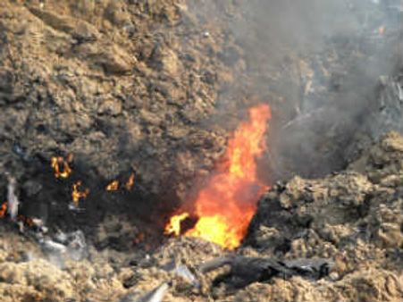 ಮಿಗ್-21 ಪತನ : ಪೈಲಟ್ ಪವಾಡಸದೃಶ ಪಾರು