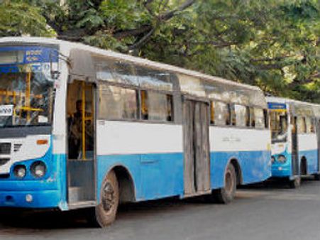 ಯಲಹಂಕ ಬಿಎಂಟಿಸಿ ಸಿಬ್ಬಂದಿ ಮುಷ್ಕರ, ಬಸ್ ಇಲ್ಲ