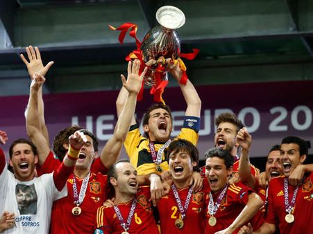ಇಟಲಿ ಬಗ್ಗುಬಡಿದು, ಯುರೋ ಕಪ್ ಗೆದ್ದ ಸ್ಪೇನ್