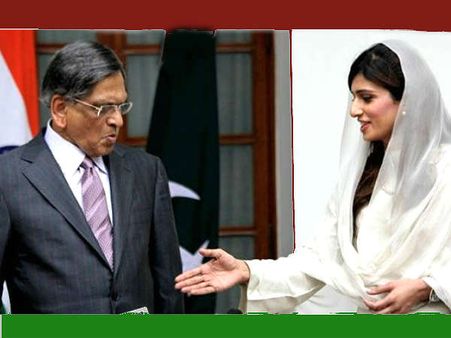 ವಿದೇಶಾಂಗ ಬೆಡಗಿ ಹೀನಾ ಉಡುಪು, ಎಸ್ಎಂ ಕೃಷ್ಣರ ವಿಗ್ಗೂ