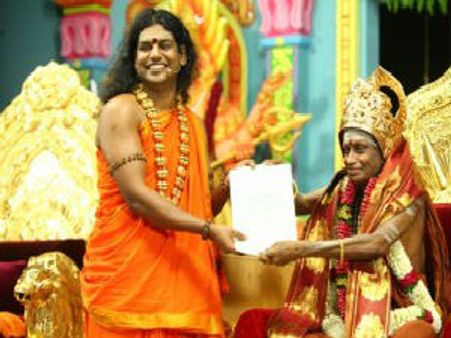 ನಿತ್ಯಾನಂದನಿಗೆ ಉತ್ತರಾಧಿಕಾರಿಯಾಗುವ ಯೋಗ್ಯತೆಯಿಲ್ಲ