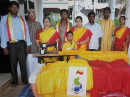 ಕನ್ನಡ ಜಗತ್ತಿನ ಅತ್ಯಂತ ದೊಡ್ಡ ಬಾವುಟ