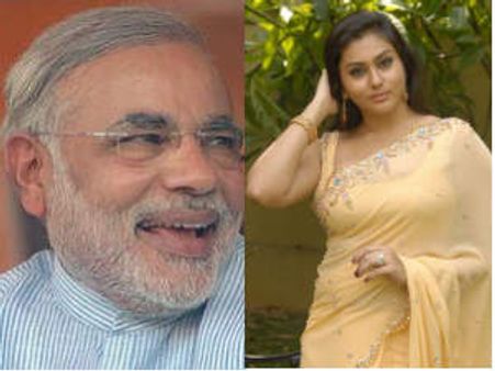 'ಸೂರತ್ ಸುರಸುಂದರಿ' ನಮಿತಾಗೆ ಮೋದಿ ಗಾಳ