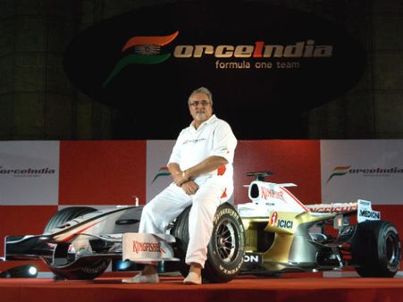 ಎಫ್ 1 ಟೀಂಗೆ 440 ಕೋಟಿ ರು: ವಿಜಯ್ ಮಲ್ಯ