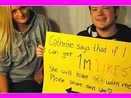 ಗೆಳತಿ ಜತೆ ಸಂಭೋಗಕ್ಕೆ 10 ಲಕ್ಷ ಮಂದಿ ಅಸ್ತು