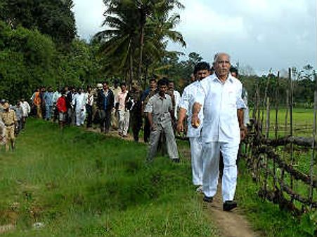 ತ.ನಾಡಿಗೆ ನೀರು: KRSನತ್ತ ಯಡಿಯೂರಪ್ಪ ದೌಡು