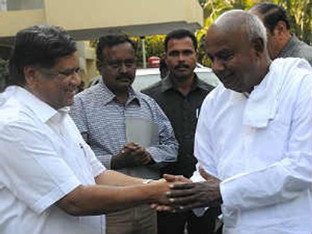 ಕಾವೇರಿ: ಇಂದು ರಾಜಧಾನಿಯಲ್ಲಿ ದೇವೇಗೌಡ ಪಾದಯಾತ್ರೆ