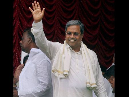 ಚಿತ್ರಗಳಲ್ಲಿ: ಸಿದ್ದು ಪ್ರಮಾಣ ವಚನ ಸಮಾರಂಭ