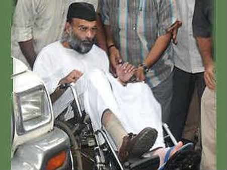 ಮದನಿ ಚಿಕಿತ್ಸೆಗೆ ಮುಖ್ಯಮಂತ್ರಿ ನಿಧಿಯಿಂದ ಪರಿಹಾರ