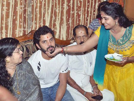 ಗುರುವಾಯೂರಪ್ಪ ಸನ್ನಿಧಿಯಲ್ಲಿ ಶ್ರೀಶಾಂತ್ ಮದುವೆ