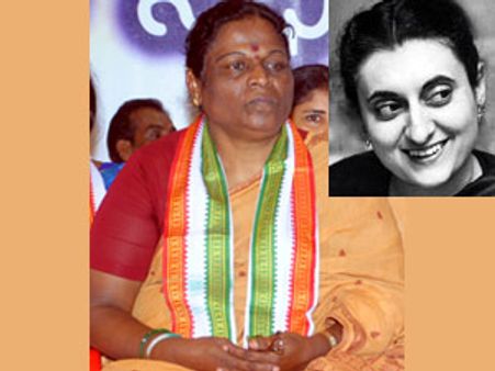 ಮೋಟಮ್ಮಗೆ ಮಂತ್ರಿಗಿರಿ: ಇಂದಿರಾ ಫೋಟೋನೇ ಜೀವಾಳ