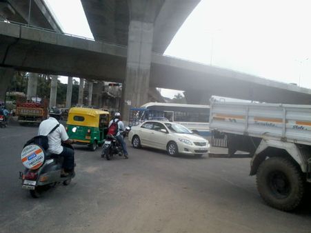 ಮೃತ್ಯುರೂಪಿ ನಾಯಂಡಹಳ್ಳಿ ಜಂಕ್ಷನ್ ಹೀಗಿದೆ ನೋಡಿ