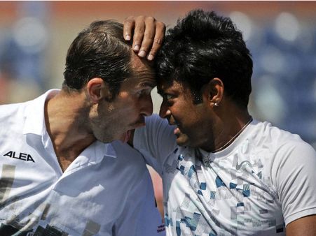 ಚಿತ್ರಗಳಲ್ಲಿ: ಫೈನಲ್ ಗೆ ಲಗ್ಗೆ ಇಟ್ಟ ಪೇಸ್ ಆರ್ಭಟ