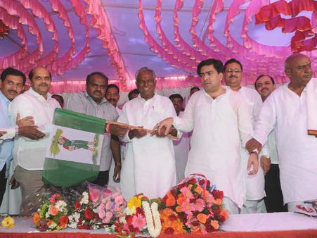 ಜೆಡಿಎಸ್ ರಾಜ್ಯಾಧ್ಯಕ್ಷರಾಗಿ ಎ ಕೃಷ್ಣಪ್ಪ ಅಧಿಕಾರ ಸ್ವೀಕಾರ