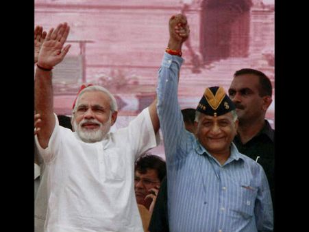 ಮೋದಿ ಜತೆ ಇದ್ದಿದ್ದಕ್ಕೆ ವಿಕೆ ಸಿಂಗ್ ಗೆ ಕುತ್ತು