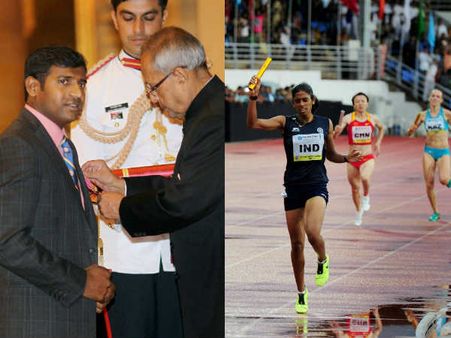 ಕರ್ನಾಟಕದ ವರ್ಷದ ಕ್ರೀಡಾಪಟು ಗಿರೀಶ್, ಪೂವಮ್ಮ