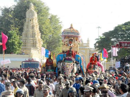 ಜಂಬೂ ಸವಾರಿಗೆ ಸಜ್ಜಾಗಿದೆ ಮೈಸೂರು