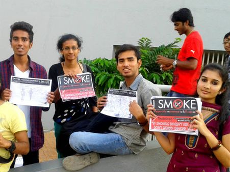 ವಿದ್ಯಾರ್ಥಿಗಳೆ, ಸಿಗರೇಟ್ ಕೊಲ್ಲಲ್ಲ, ಕ್ಯಾನ್ಸರ್ ಕೊಲ್ಲತ್ತೆ!