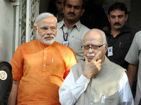 ಆಡ್ವಾಣಿ 'ಗುರು'ಗಳ ಬಳಿಗೆ ನರೇಂದ್ರ ಮೋದಿ