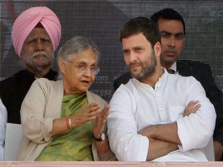 ದೆಹಲಿ ಸಾರ್ವಜನಿಕ ಸಭೆಯಲ್ಲಿ ಕಾಂಗ್ರೆಸ್ಸಿಗೆ ತೀವ್ರ ಮುಜುಗರ