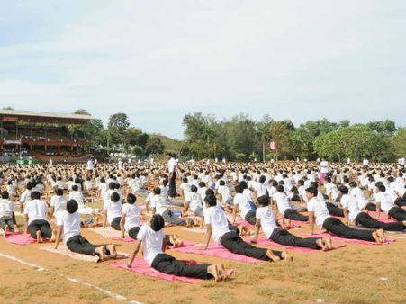 ಗಿನ್ನೆಸ್ ದಾಖಲೆ ಸೇರಲಿದೆ `ಭವಿಷ್ಯತ್ತಿಗಾಗಿ ಯೋಗ` ಪ್ರದರ್ಶನ!