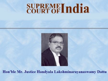 ಆರ್ ಟಿ ನಗರದ ದತ್ತು ಭಾವಿ ಸುಪ್ರೀಂ ಜಸ್ಟೀಸ್