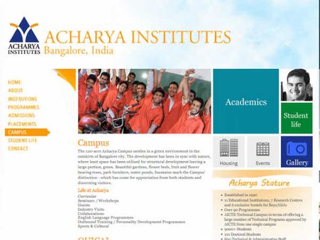 ಆಚಾರ್ಯ ಕ್ಯಾಂಪಸ್ ನಲ್ಲಿ ರಾಜ್ಯಮಟ್ಟದ ಯೋಜನಾ ಸ್ಪರ್ಧೆ