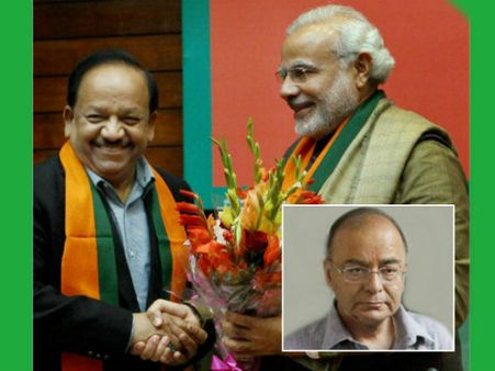 ಒಂದು ಕಲ್ಲಿಗೆ ಎರಡು ಹಕ್ಕಿ: ಹರ್ಷವರ್ಧನ್ ದಿಲ್ಲಿ ಸಿಎಂ