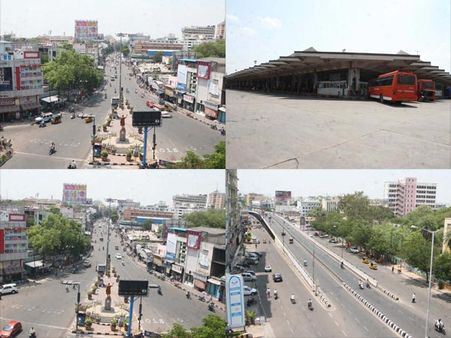 ಚಿತ್ರಗಳಲ್ಲಿ : ತೆಲಂಗಾಣ ಬಂದ್ ಸಂಪೂರ್ಣ ಯಶಸ್ವಿ