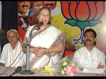 ಸುಮಿತ್ರಾ ಮಹಾಜನ್ 16ನೇ ಲೋಕಸಭೆ ಸ್ಪೀಕರ್