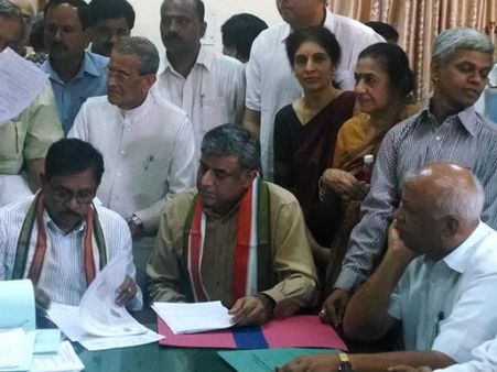 ರಾಜ್ಯಸಭೆ ಚುನಾವಣೆ ಕಣಕ್ಕಿಳಿದ ಪ್ರೊ.ರಾಜೀವ್ ಗೌಡ