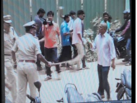 ವಿಬ್‌ಗಯಾರ್‌: ಮುಂದುವರೆದ ಪ್ರತಿಭಟನೆ - ಲಾಠಿಚಾರ್ಜ್‌