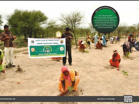 1 ಕೋಟಿ ಸಸಿ ನೆಡುವ ವಿಶ್ವದಾಖಲೆಯಲ್ಲಿ ಪಾಲ್ಗೊಳ್ಳಿ