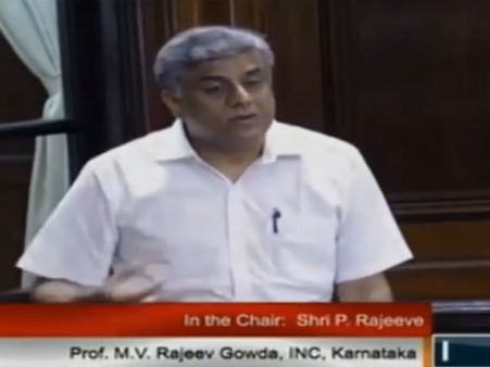 ಮೊದಲ ಭಾಷಣದಲ್ಲಿ ಸರ್ ಎಂವಿ ಸ್ಮರಿಸಿದ ಗೌಡ