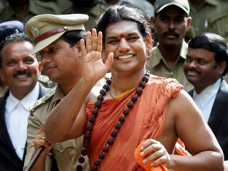 ಜಯಲಲಿತಾಗೆ ಜೈಲು, ನಿತ್ಯಾನಂದನ ಕಾಲ್ಗುಣವೇ?