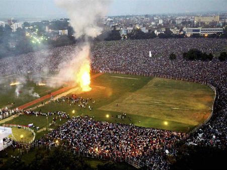 ಪಾಟ್ನಾ ಗಾಂಧಿ ಮೈದಾನದ ಕಾಲ್ತುಳಿತದ ಚಿತ್ರಗಳು
