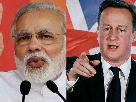 ಬ್ರಿಟನ್ನಿಗೆ ಬನ್ನಿ ಮೋದಿಯವರೆ ಎಂದ ಕ್ಯಾಮರೂನ್