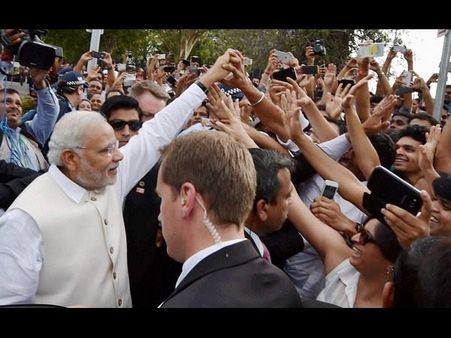 ಚಿತ್ರ ಸುದ್ದಿ: ಬ್ರಿಸ್ಬೇನ್ ನಲ್ಲಿ ಮೋದಿ ಬಾಂಧವ್ಯ, ಬೆಸುಗೆ