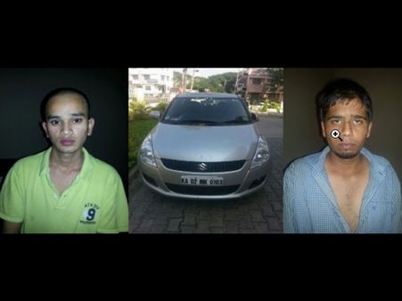 ಮದ್ಯದ ಅಮಲಿನಲ್ಲಿ ಕಾರಿನ ಗಾಜು ಒಡೆದವರ ಬಂಧನ