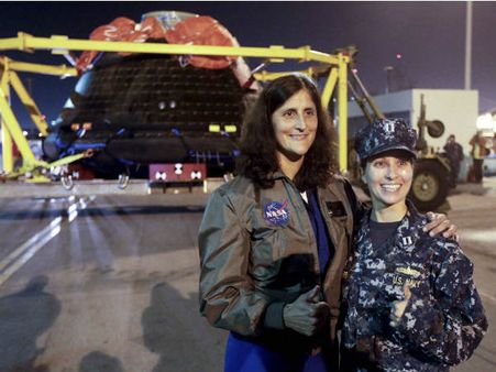 ಬಾಹ್ಯಾಕಾಶದಲ್ಲಿ ಹಾರಾಡಿದ ಭಾರತೀಯರು ವಾಪಸ್!