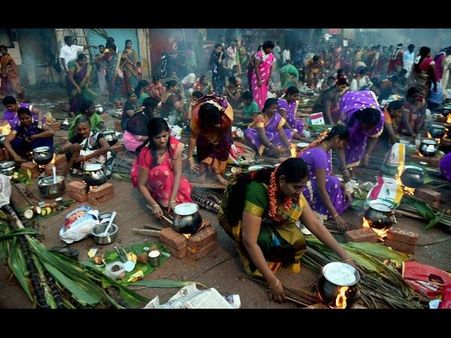 ಚಿತ್ರಗಳಲ್ಲಿ: ಸಂಕ್ರಾಂತಿ ಸಂಭ್ರಮ, ಗಡಿ ಬಿಡದ ಯೋಧರು