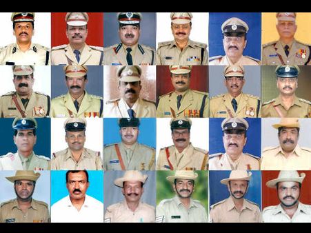 ರಾಜ್ಯದ ದಕ್ಷ ಪೊಲೀಸ್ ಅಧಿಕಾರಿಗಳಿಗೆ ರಾಷ್ಟ್ರಪತಿ ಪದಕ