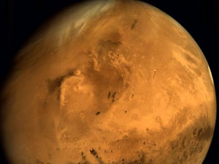 ಮಂಗಳ ಗ್ರಹದಲ್ಲಿ ಮೋಡ ಕವಿದ ವಾತಾವರಣ!