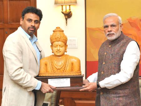 ಥೇಮ್ಸ್ ದಡದಲ್ಲಿ ಬಸವಣ್ಣನ ಪುತ್ಥಳಿ, ಮೋದಿಗೆ ಆಹ್ವಾನ