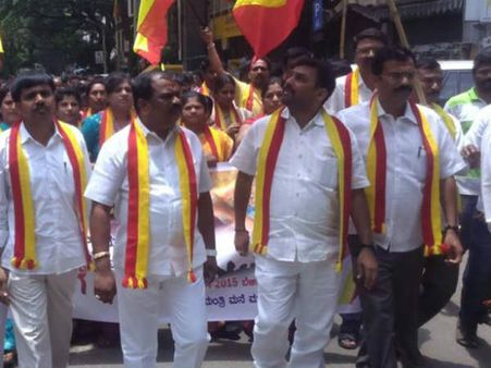 ಬಿಬಿಎಂಪಿ ವಿಭಜನೆ ವಿರುದ್ಧ ರಕ್ಷಣಾ ವೇದಿಕೆ ಪ್ರತಿಭಟನೆ